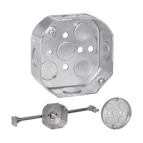 crouse hinds metal octagon box|steel octagon box covers.